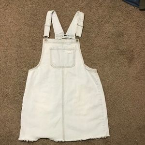 White washed medium overall dress.